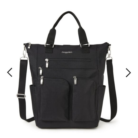 Baggalini Handbags - Baggalini Convertible Backpack Shoulder Bag Tote